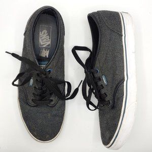 Vans mens 11 Sneakers Gray 721356 Lace Up Low Top